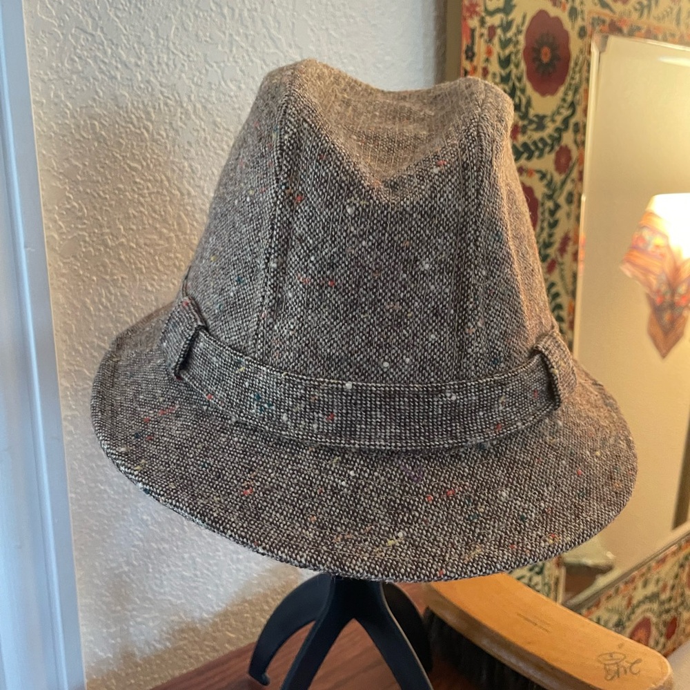 Stetson Tweed Fedora Hat - Picture 4 of 9
